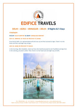 Load image into Gallery viewer, Delhi - Agra - Srinagar - Delhi - 4 Nights & 5 Days