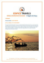 Load image into Gallery viewer, Kerala Monsoon Package - 5 Nights & 6 Days