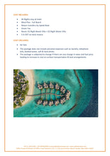 Load image into Gallery viewer, Maldives Tour Package - 4 Nights & 5 Days