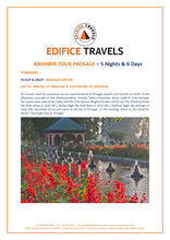 Load image into Gallery viewer, Kashmir Tour Package - 5 Nights &amp; 6 Days
