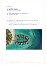 Load image into Gallery viewer, Maldives Tour Package - 4 Nights &amp; 5 Days
